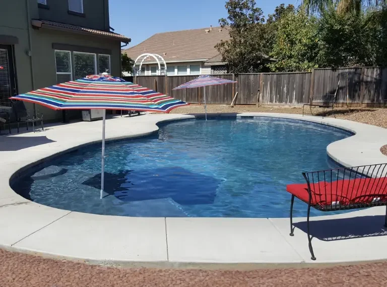 Backyard pool design